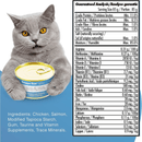 Canned Cat Food - Lites - Chicken with Salmon - 85 g - J & J Pet Club - Snappy Tom