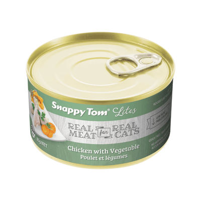 Canned Cat Food - Lites - Chicken with Vegetables - 85 g - J & J Pet Club - Snappy Tom