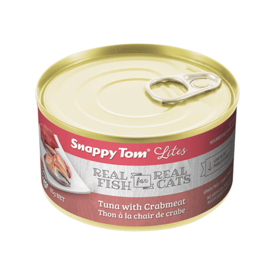 Canned Cat Food - Lites - Tuna with Crabmeat - 85 g - J & J Pet Club - Snappy Tom