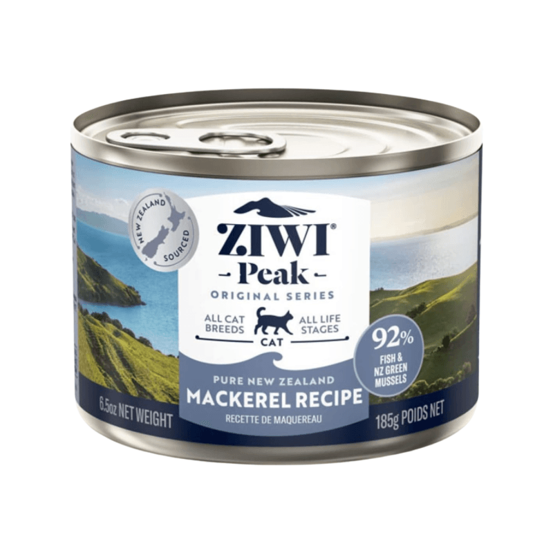 Canned Cat Food - Mackerel Recipe - J & J Pet Club - Ziwi Peak