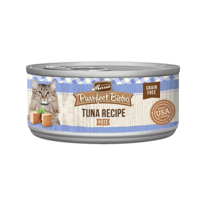 Canned Cat Food - PURRFECT BISTRO - Tuna Pâté - J & J Pet Club - Merrick