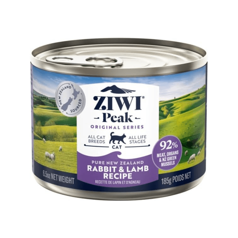 Canned Cat Food - Rabbit & Lamb Recipe - J & J Pet Club - Ziwi Peak