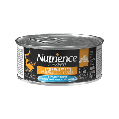 Canned Cat Food - SUBZERO - Fraser Valley Pâté - J & J Pet Club - Nutrience