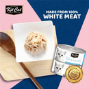 Canned Cat Food Topper - Deboned Chicken & Whitebait - 80 g - J & J Pet Club - Kit Cat