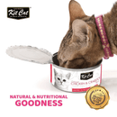 Canned Cat Food Topper - Deboned Tuna & Shrimp - 80 g - J & J Pet Club - Kit Cat