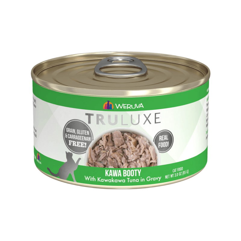 Canned Cat Food - TRULUXE - Kawa Booty - with Kawakawa Tuna in Gravy - J & J Pet Club - Weruva