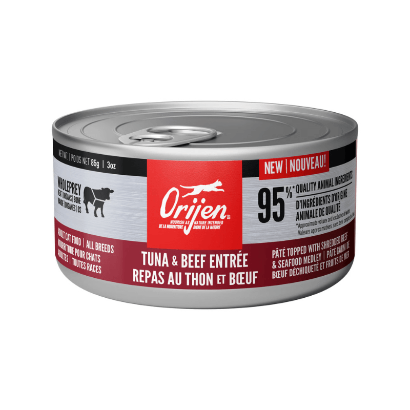 Canned Cat Food - Tuna & Beef Entrée - Adult - J & J Pet Club - Orijen