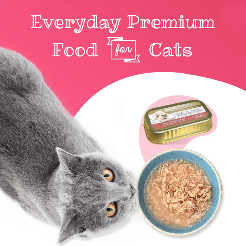 Canned Cat Food - Ultimates - Tender Chicken in Broth - 85 g - J & J Pet Club - Snappy Tom