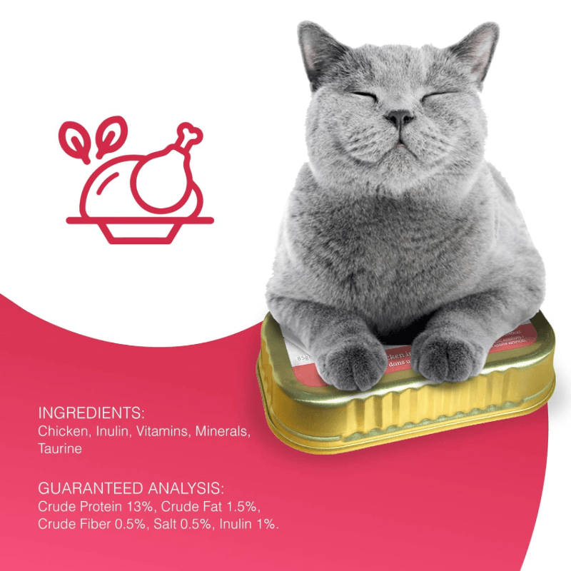 Canned Cat Food - Ultimates - Tender Chicken in Broth - 85 g - J & J Pet Club - Snappy Tom