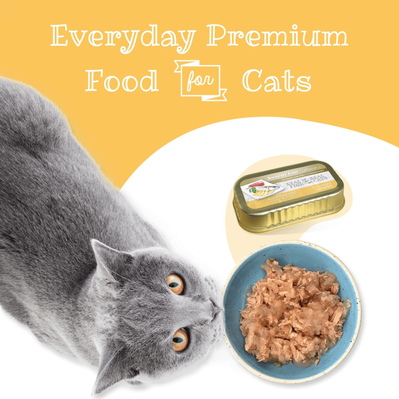 Canned Cat Food - Ultimates - Tuna and Mackerel - 85 g - J & J Pet Club - Snappy Tom
