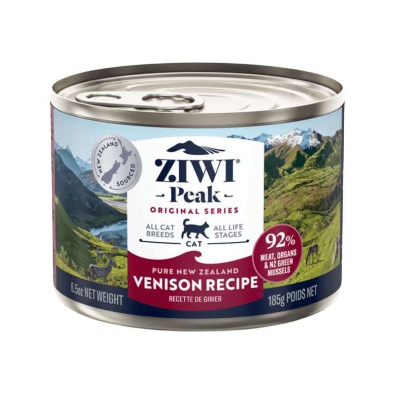 Canned Cat Food - Venison Recipe - J & J Pet Club - Ziwi Peak