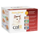 Canned Cat Treat - Divine Shreds - Chicken Multipack - 85 g can, pack of 12 - J & J Pet Club - Catit