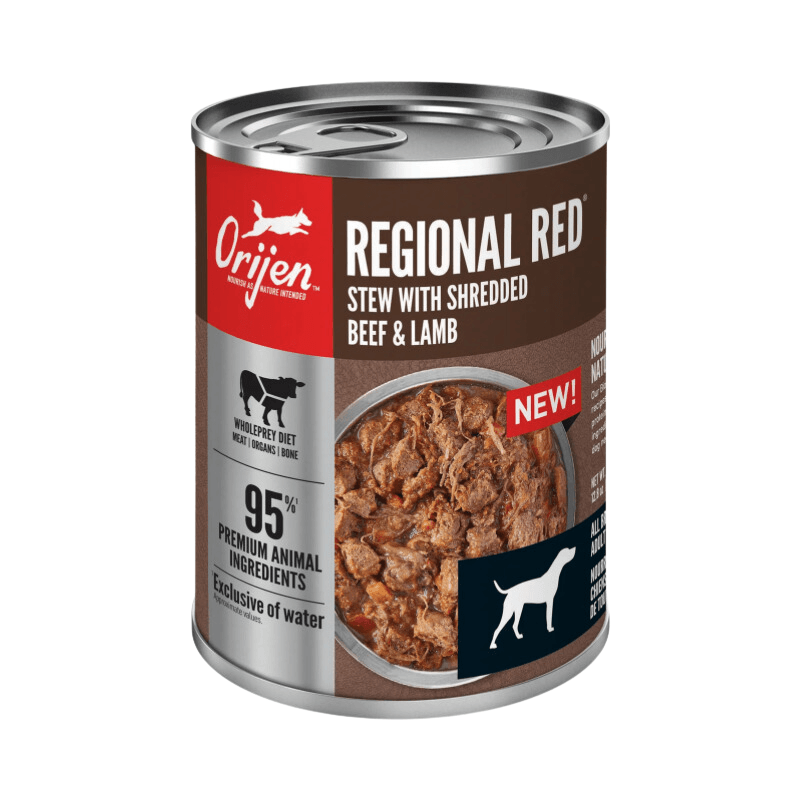 Canned Dog Food - Adult - Regional Red Stew - 363 g - J & J Pet Club - Orijen