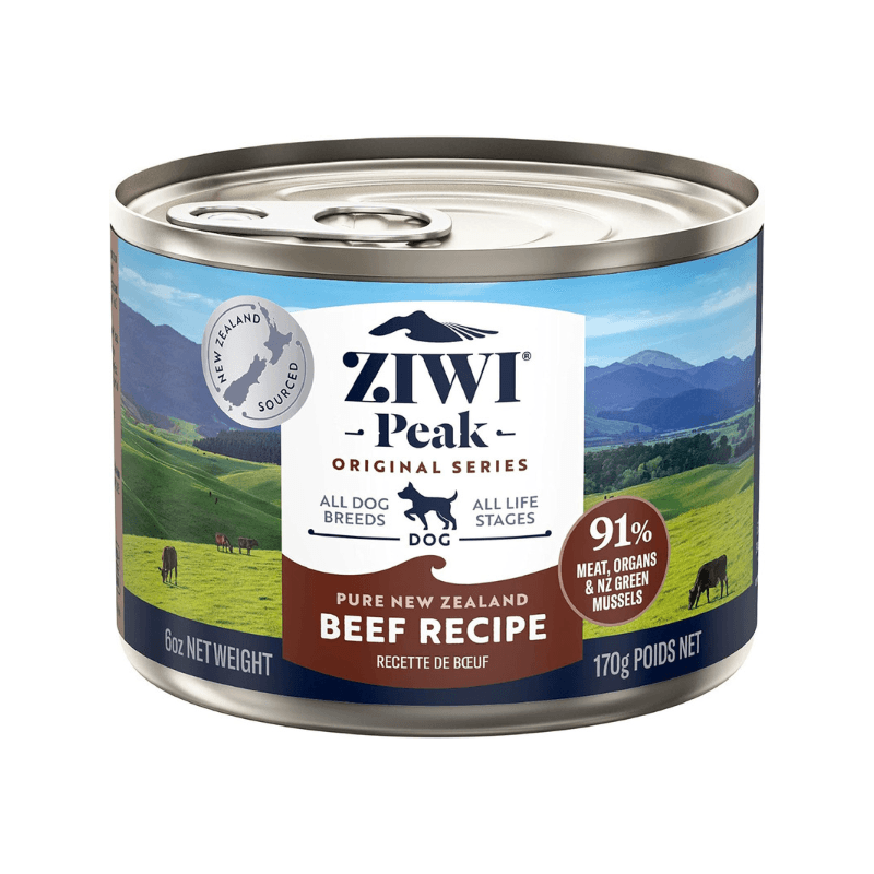 Canned Dog Food - Beef Recipe - J & J Pet Club - Ziwi Peak