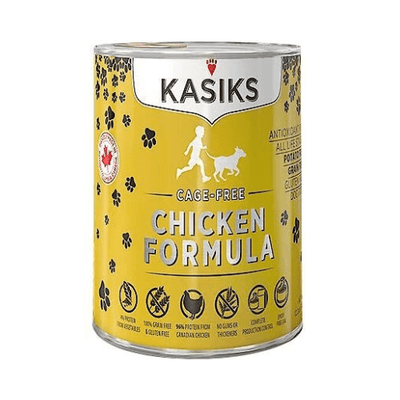Canned Dog Food - Cage Free Chicken - 12.2 oz - J & J Pet Club - Kasiks