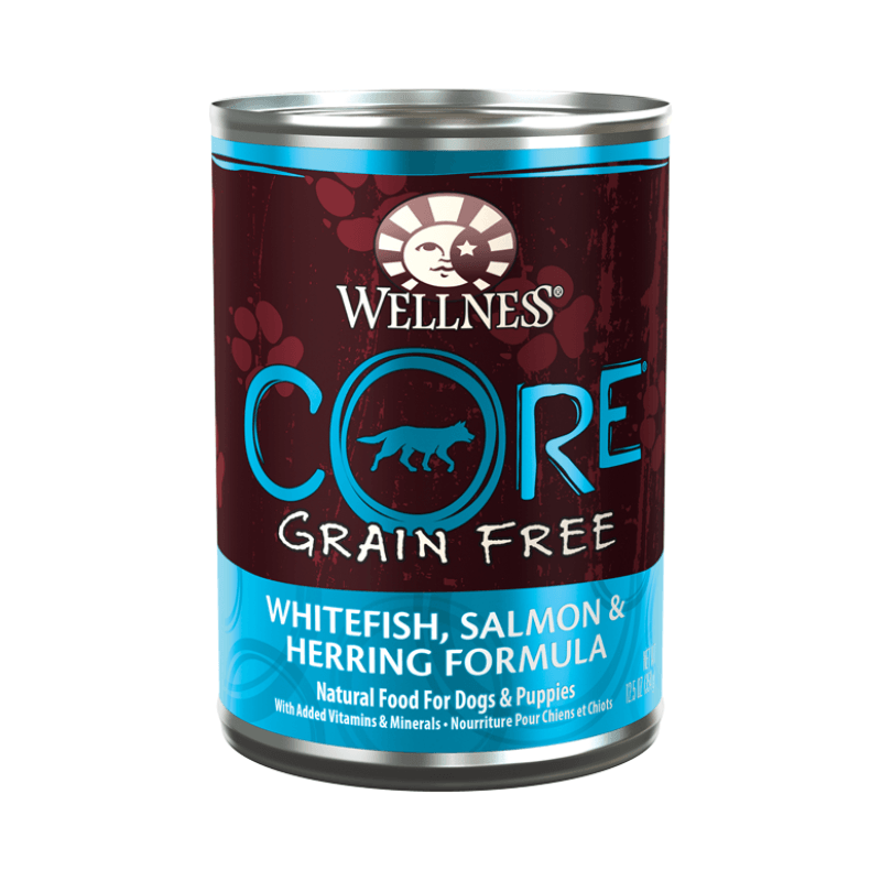 *(Please Use By 2026-02-28)* Canned Dog Food - CORE Pâté - Grain Free White Fish, Salmon & Herring - 12.5 oz