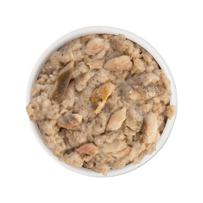 Canned Dog Food - Dogs in the Kitchen - Goldie Lox - with Chicken & Wild Caught Salmon Au Jus - 10 oz - J & J Pet Club - Weruva