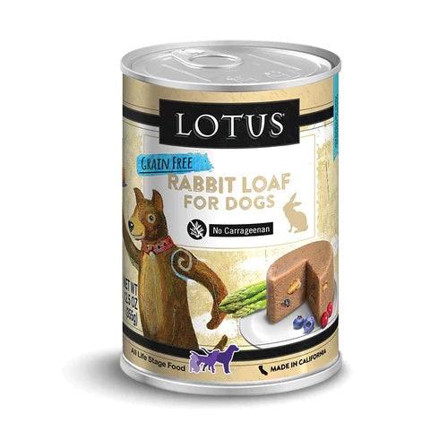 Canned Dog Food - Grain Free Rabbit Pate - 12 oz - J & J Pet Club - Lotus