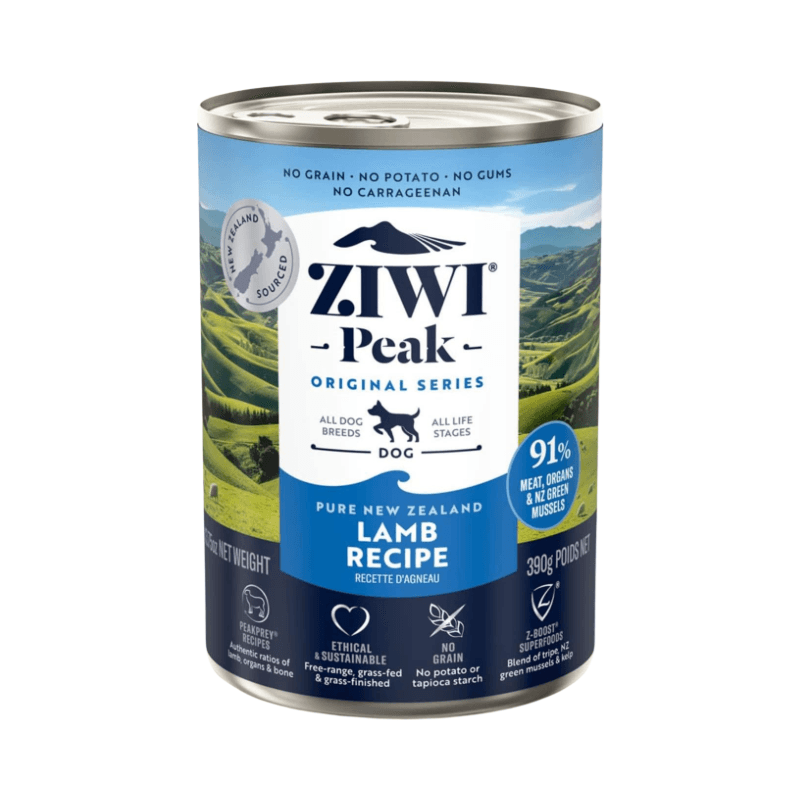 Canned Dog Food - Lamb Recipe - J & J Pet Club - Ziwi Peak
