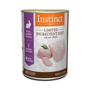 Canned Dog Food - LID - Real Rabbit Recipe - 13.2 oz - J & J Pet Club - Instinct