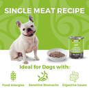 Canned Dog Food - Limited Ingredient Diet - 90% Duck Entrée with Pear - 13 oz - J & J Pet Club - KOHA