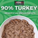 Canned Dog Food - Limited Ingredient Diet - 90% Turkey Entrée with Pumpkin - 13 oz - J & J Pet Club - KOHA