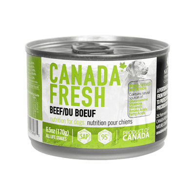 Canned Dog Food - Limited Ingredients - 95% Beef - J & J Pet Club - Canada Fresh