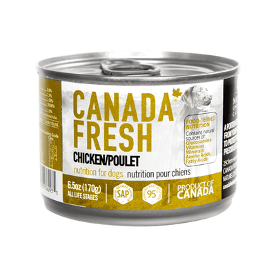 Canned Dog Food - Limited Ingredients - 95% Chicken - J & J Pet Club - Canada Fresh