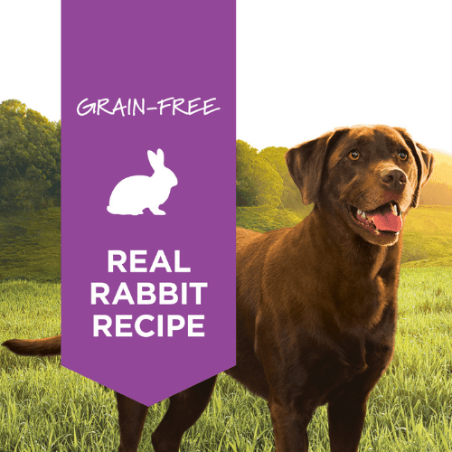 Canned Dog Food - ORIGINAL - Real Rabbit Recipe - 13.2 oz - J & J Pet Club