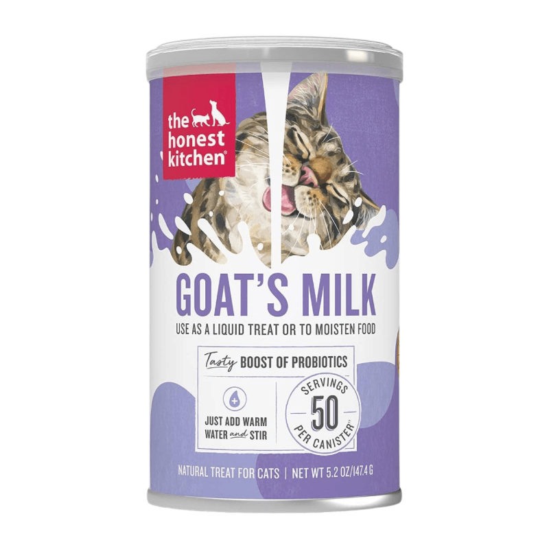 Cat Food Booster - Instant Goat's Milk with Probiotics - 5.2 oz - J & J Pet Club - The Honest Kitchen
