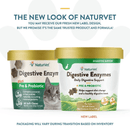 Cat Supplement - DAILY DIGESTIVE SUPPORT - Digestive Enzymes + Pre & Probiotic - 60 soft chews - J & J Pet Club - Naturvet