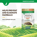 Cat Supplement - SCOOPABLES - DAILY DIGESTIVE SUPPORT - Hairball Aids + Pumpkin - 45 scoops - J & J Pet Club - Naturvet