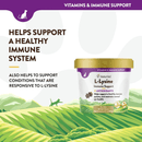 Cat Supplement - VITAMIN & IMMUNE SUPPORT, L-Lysine, Immune Support + Antioxidants - 60 soft chews - J & J Pet Club - Naturvet
