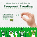 Cat Treat - FELINE GREENIES - SMARTBITES HEALTHY INDOOR - Chicken Flavor - 2.1 oz - J & J Pet Club - Greenies