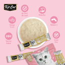 Cat Treat - Purr Purée - Value Pack - Tuna & Salmon - 15 g sachet, pack of 40 - J & J Pet Club - Kit Cat