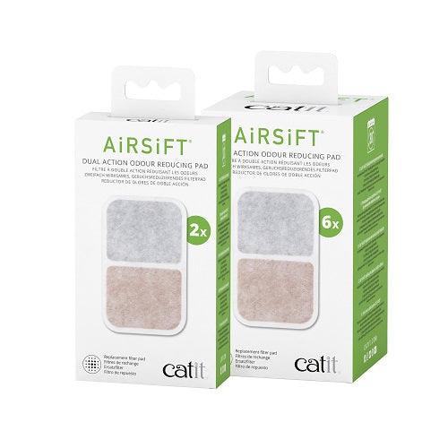 Catit Airsift Dual Action Odor Reducing Pad - J & J Pet Club - Catit