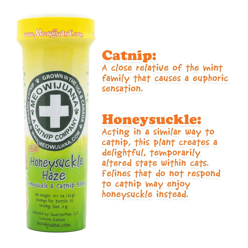 Catnip Blends - Honeysuckle Haze - Honeysuckle & Catnip - 0.917 oz - J & J Pet Club - Meowijuana