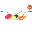 Catnip Cat Toy - Feline Frenzy - Cat Toy Food Collection - Sassy Sushi - 3 pk - J & J Pet Club - P.L.A.Y.