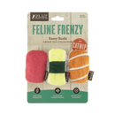 Catnip Cat Toy - Feline Frenzy - Cat Toy Food Collection - Sassy Sushi - 3 pk - J & J Pet Club - P.L.A.Y.