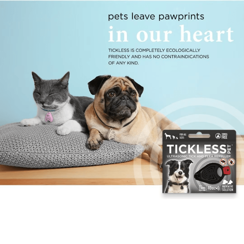 Chemical-Free, Ultrasonic Tick and Flea Repellent For Pets - J & J Pet Club - TICKLESS