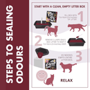 Clumping Cat Litter - CLUMP & SEAL Complete Odour Sealing, Multi-Cat - J & J Pet Club - Arm & Hammer