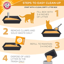 Clumping Cat Litter, MULTI-CAT Strength, Original - J & J Pet Club - Arm & Hammer
