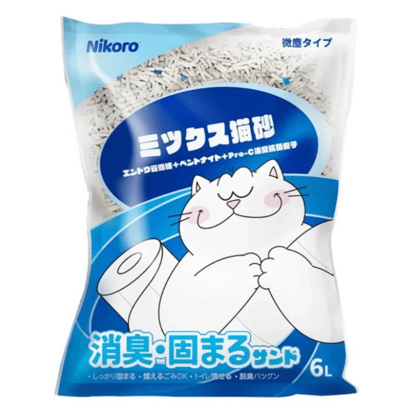 Composite Tofu Cat Litter - Original - 6 L - J & J Pet Club - Nikoro
