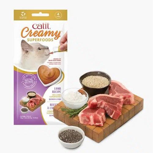 Creamy Superfood Treats - Lamb Recipe with Quinoa and Chia - 4 pack - J & J Pet Club
