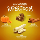 Crunchy Baked Dog Treat - Pumpkin & Banana Flavor - 12 oz - J & J Pet Club - Fruitables