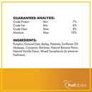 Crunchy Baked Dog Treat - Pumpkin & Banana Flavor - 12 oz - J & J Pet Club - Fruitables