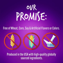 Crunchy Baked Dog Treat - Pumpkin & Blueberry Flavor - J & J Pet Club - Fruitables