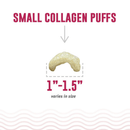 Crunchy Cat Treat - Collagen puffs - Baked Beef Collagen with Cod Skin - 0.5 oz - J & J Pet Club - Icelandic+