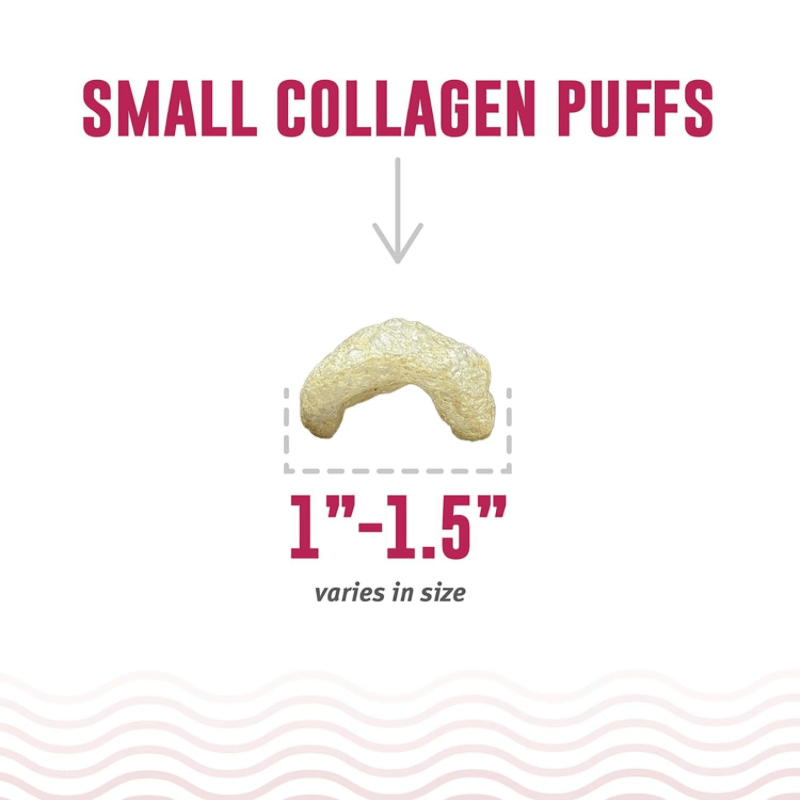 Crunchy Cat Treat - Collagen puffs - Baked Beef Collagen with Lamb Marrow - 0.5 oz - J & J Pet Club - Icelandic+