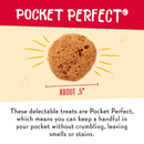 Crunchy Dog Treat - GRAIN FREE CRUNCH - Chicken, Pumpkin & Apple Flavor - 8 oz - J & J Pet Club - Charlee Bear